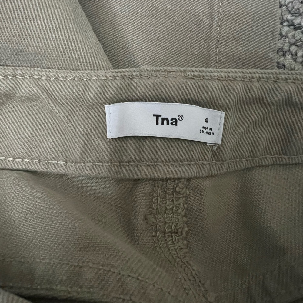 Aritzia TNA Greenwich high waisted relaxed twill carpenter pants 4 - Picture 6 of 6